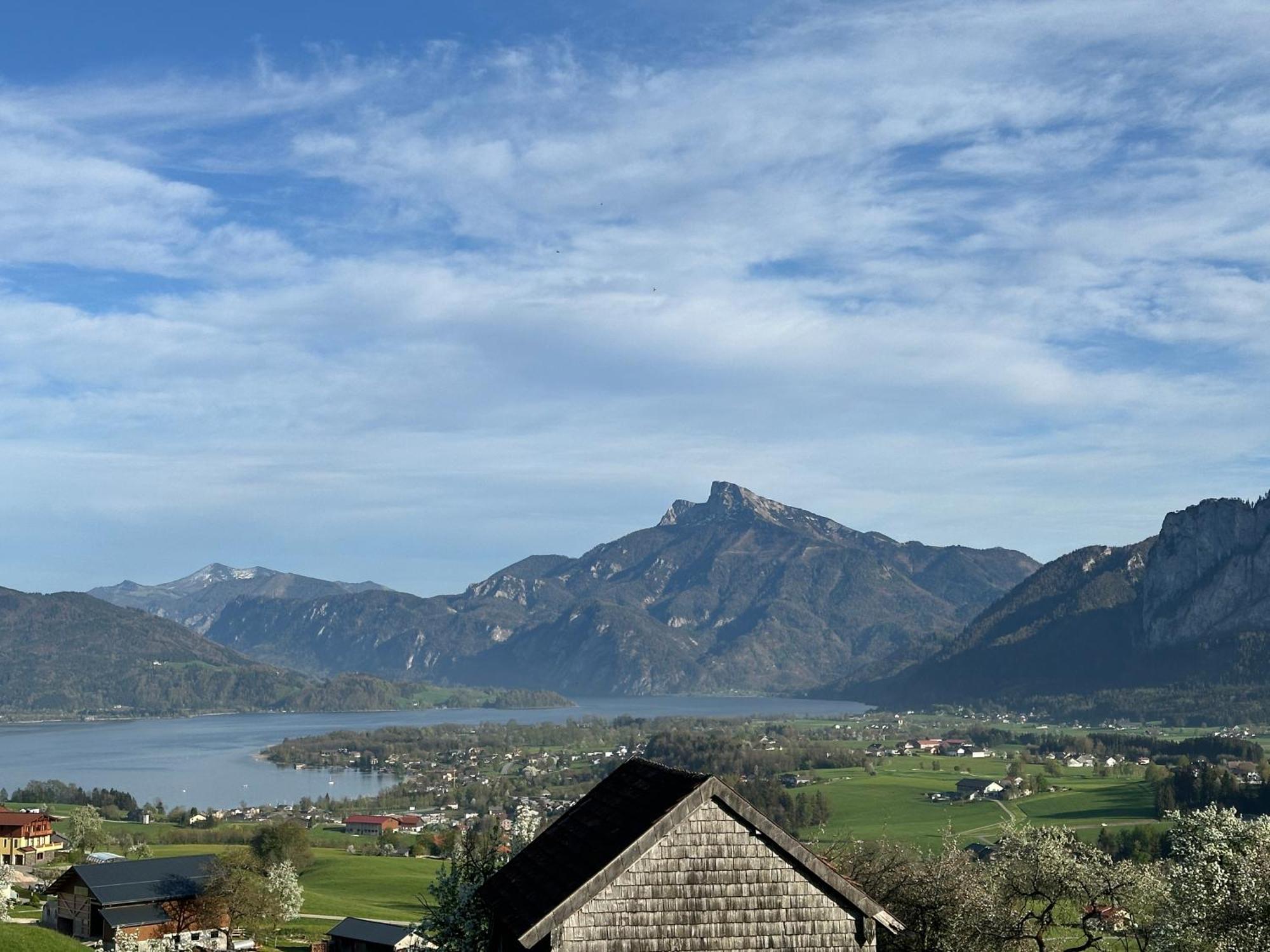 17Er Apartment Mit Sauna Und Privater Garage Mondsee Extérieur photo